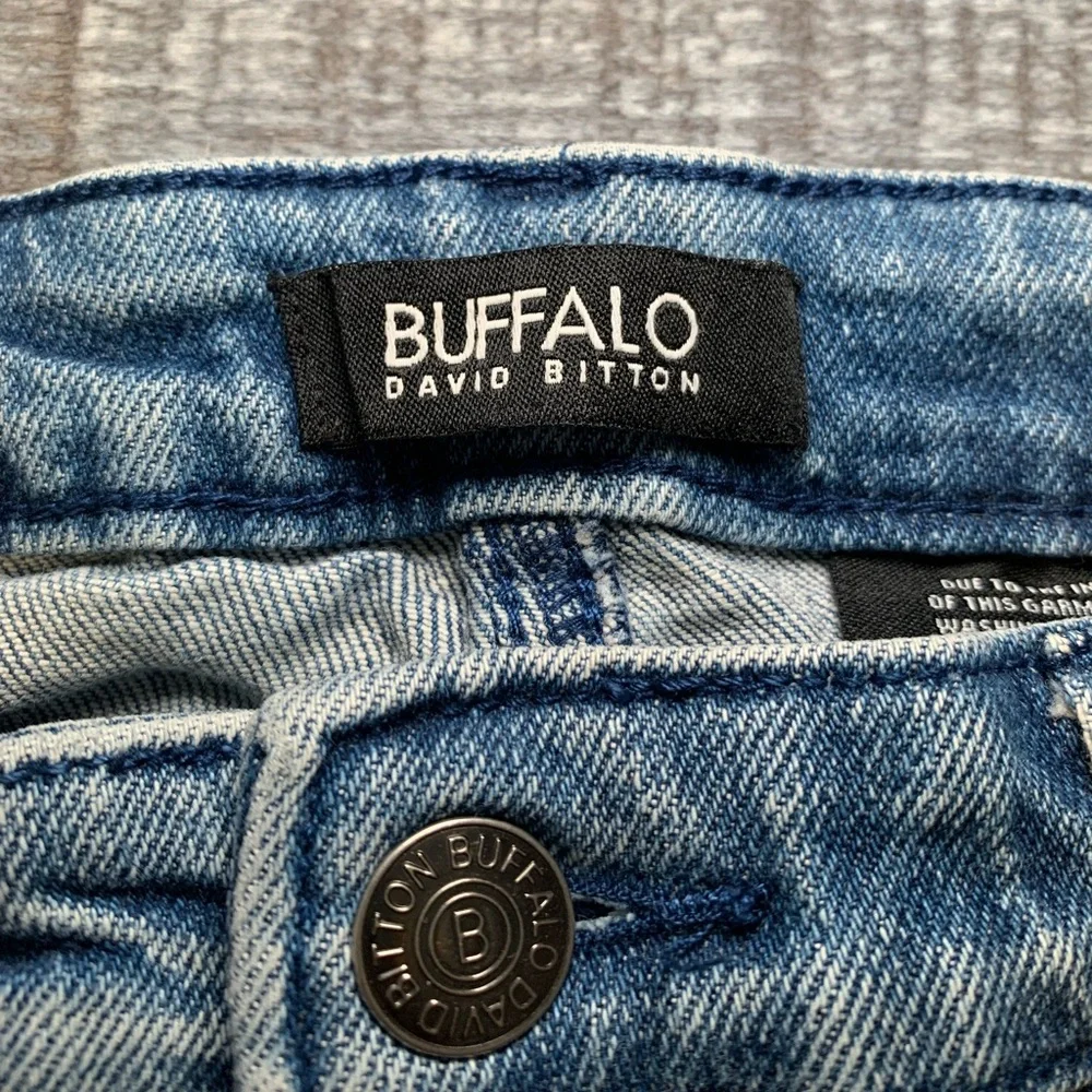 Buffalo David Bitton Straight Cuffed Vintage Jeans - Picture 12 of 13